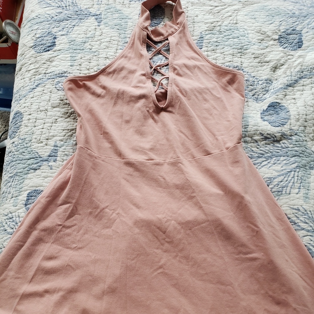 Express halter dress